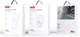 Мережевий зарядний пристрій XO CE16 - 45W PD USB-C & 22.5W QC USB-A White (CE16_White) - зображення 3