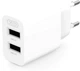 Мережевий зарядний пристрій XO L109 - 12W Dual port USB-A White (L109_White) - зображення 2