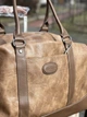 Дорожня сумка з екошкіри David Jones CM 3258 - світло-коричневий - зображення 2