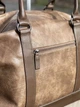 Дорожня сумка з екошкіри David Jones CM 3258 - світло-коричневий - зображення 5
