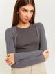 Болеро жіноче Tally Weijl SCAVISTASSY-OAZ XS Сіре (7612960088313) - зображення 3