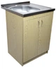 Мийка з тумбою AQUAMARIN BoxWood 600 White Oak (Світлий Дуб)+Сифон - зображення 3