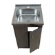 Мойка с тумбой AQUAMARIN BoxWood 500 venge (Венге)+Сифон - изображение 2