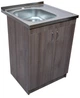 Мийка з тумбою AQUAMARIN BoxWood 600 Chamoni dark (Шамоні темний)+Сифон - зображення 3