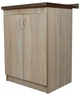 Мийка з тумбою AQUAMARIN BoxWood 600 Sonoma (Дуб сонома)+Сифон - зображення 6