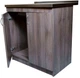 Мойка с тумбой AQUAMARIN BoxWood 800 Chamoni dark (Шамони темный)+Сифон - изображение 5