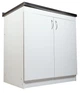 Мойка с тумбой AQUAMARIN BoxWood 800 White (Белая)+Сифон - изображение 6