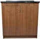Мойка с тумбой AQUAMARIN BoxWood 800 Walnut (Орех)+Сифон - изображение 1