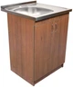 Мойка с тумбой AQUAMARIN BoxWood 600 Walnut (Орех)+Сифон - изображение 3