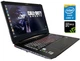 Игровой ноутбук PowerSpec 1710 / 17.3" (1920x1080) IPS / Intel Core i7-7700HQ (4 (8) ядра по 2.8 - 3.8 GHz) / 16 GB DDR4 / 128 GB SSD M.2 + 1000 GB HDD / nVidia GeForce GTX 1070, 8 GB GDDR5, 256-bit / WebCam б/у - изображение 1