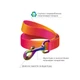 Повідець для собак Collar Waudog Nylon Recycled S - оранжевий - зображення 3