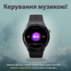 Смарт-годинник чоловічий з функцією дзвінка та GPS, срібло(UR155G)(WB) - изображение 7