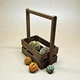 Подарочная корзинка из дерева Тилтон 15х26 капучино (ПДК-0023209) - изображение 1