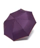 Парасолька жіноча SL7003 напівавтомат 8 спиць 3 складання Фіолетовий з помаранчевою облямівкою - зображення 1