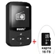 Музичний плеєр RUIZU X52 MP3-плеєр з Bluetooth і вбудованою пам'яттю 8 Гб + карта пам'яті 16 Гб, чорний "S" (89626869) - зображення 1