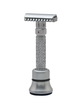 Бритва для гоління Т-подібна Pearl Flexi Adjustable Safety Razor Open Comb FXO-2023 - зображення 1