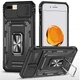 Ударостійкий чохол Camshield Army Ring для Apple iPhone 7 plus / 8 plus (5.5") Чорний / Black - зображення 1