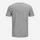 Футболка хлопковая длинная мужская Jack & Jones 12137126-54013 S Light Grey Melange (5713738379984) - изображение 8