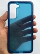 Противоударный чехол силиконовый Tech21 Evo Check для Samsung Galaxy S21 FE 5G (6.4 ) Blue - изображение 2