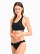 Набор трусиков танга женских хлопковых Puma String 3P Pack 90759002 XL 3шт Black (8718824804484) - изображение 5