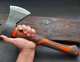 Туристична сокира VexShop 37 см, універсальна сокира для туризму 950 г (SF2-2136) - зображення 2