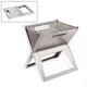 Гриль угольный Bo-Camp Notebook/Fire Basket Compact Silver (8108347) - изображение 1