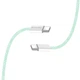 Кабель ColorWay USB Type-C + USB Type-C (M/M), 3.0 А, 1 м, Зелений (CW-CBPDCC061-G) - зображення 5