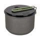 Кастрюля Bo-Camp Explorer Hard Anodized 1L Grey/Green (2200236) - изображение 2