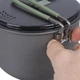 Кастрюля Bo-Camp Explorer Hard Anodized 1L Grey/Green (2200236) - изображение 6
