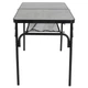 Стол Bo-Camp Northgate 120x60 cm Black/Grey (1404186) - изображение 2