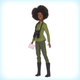 Zestaw lalek Mattel Barbie Eco-Leadership Team 4 szt (0194735015597) - obraz 9