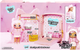 Lalka z akcesoriami MGA Na Na Na Surprise Bedroom Playset Pink Kitty 19 cm 2 szt (10035051585586) - obraz 7