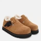 Женские угги низкие замшевые с мехом Allshoes 23D210-15C 37 23.5 см Бежевые (ROZ6501020967) - изображение 3