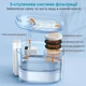 Фонтан-поїлка для котів та собак HONEYGUARIDAN W25PRO 2.5L, з акумулятором 4000mAh і датчиком руху, Прозорий (025PRO-TRANSPARENT) - зображення 7