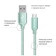 Дата кабель USB 2.0 AM to Micro 5P 2.0m mint ColorWay (CW-CBUM009-MT) - изображение 2