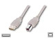 Провод Usb 2.0 AM/BM кабель для принтера длина 1.8 м белый - изображение 3
