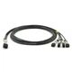 Оптический патчкорд Alistar QSFP to 4SFP+ 40G Directly-attached Copper Cable 1M (DAC-QSFP-4SFP+-1M) - изображение 1