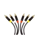Кабель мультимедійний 3xRCA M to 3xRCA M 1.5m PowerPlant (CA911745) - зображення 2