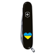 Ніж Victorinox Climber Ukraine Black Серце жовто-блакитне (1.3703.3_T1090u) - зображення 4