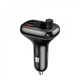 FM-трансмиттер BASEUS T-TYPED PLUS Bluetooth MP3 Quick Charger Type-C Модулятор с функцией быстрой зарядки NEW MODEL S13 Black - изображение 5