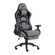 Кресло игровое GT Racer X-2534-F Gray/Black Suede (X-2534-F Fabric Gray/Black Suede) - изображение 2