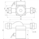 Циркуляционный насос Optima OP25-40-180, G 1 1/4, 10 бар, 180мм, 71Вт, 230В (8120) - изображение 6
