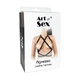 Женская портупея Art of Sex - Agnessa Leather harness, Черный L-2XL ( SO8399 ) - изображение 5