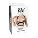 Кожаная портупея Art of Sex - Melani Leather harness, Черная L-2XL ( SO8299 ) - изображение 5