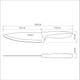 Кухонный нож Tramontina Plenus Black Chef 178 мм (23426/107) - изображение 5