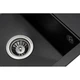 Мойка кухонная GRANADO MERIDA black shine (gr0301) - изображение 4