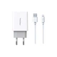 Зарядний пристрій Proda PD-A28i 2хUSB 2.4A + USB Ligthtning 1.0m (PD-A28i-WH) - зображення 2