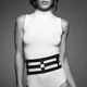 Портупея-пояс Bijoux Indiscrets MAZE - Wide Belt and Restraints Black, экокожа - изображение 5