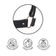 Портупея-пояс Bijoux Indiscrets MAZE - Wide Belt and Restraints Black, экокожа - изображение 10