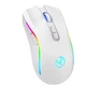 Мышь беспроводная с аккумулятором и подсветкой HXSJ T69 2,4GHz White - изображение 1